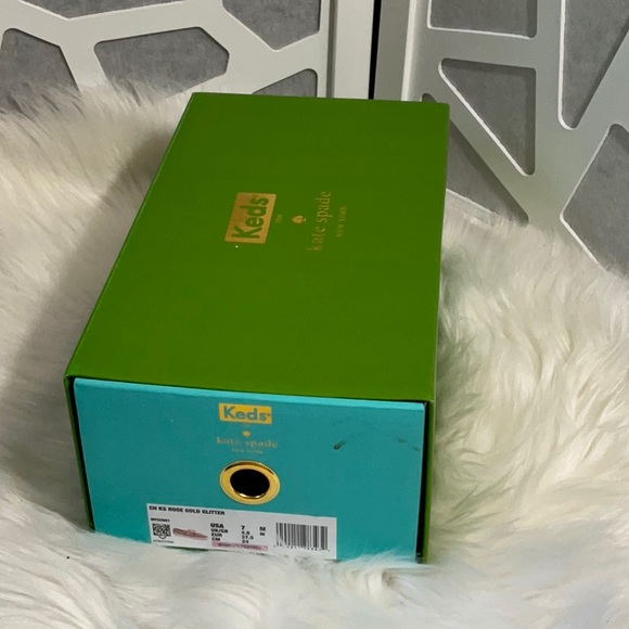 Kate spade keds sparkly glitter pink shoes - Picture 6 of 7